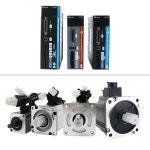 빠른출고 무료배송 단상 서보 모터 드라이버 키트, CNC 80mm, 1000W, 220V, 4A, 3.2N.m, 17 80M03230B + : 핏트레이드09