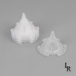 LRMALL 5P 화분 배수 플라스틱 패드 원뿔형 화분망깔망 화초 화분배수판 배수구멍 반려식물키우기 : LR Mall