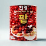 진양 빙수용 팥 통단팥 대용량 3Kg 팥빙수밭 업소용 대용량 카페 식당 : 광수네컴퍼니