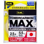 DUEL(듀엘) 프롤로라인 2.5호 POWERCARBON MAX 50m 2.5호 슈퍼 클리어 H3398 : 유킨코 샵