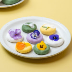 화전만들기 화전 키트 세트 반죽 100g X 4봉 식용꽃 포함 어린이체험활동 : 데이마켓몰