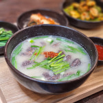 온기 담다 숨쉬는 옹기 원형 면기 국밥 추어탕 육개장 그릇 17.5cm : 보산토기