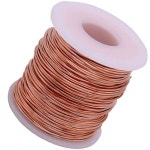 베어 구리 와이어 액세서리 부품, 브라이트, 16 AWG, 0.051 인치 직경, 115 길이 : 고운신사