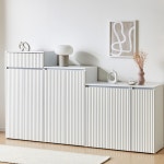 [최저] 가구산책 틈새 템바보드 수납장 300 H7084 : 휴리빙플러스