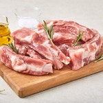 돼지 등갈비 한돈 1kg 돼지갈비 바베큐 쪽갈비 : 삼형제고기