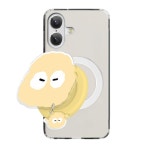 몽몽이퐁퐁 맥세이프 스마트톡 거치대 투명 케이스 옐로우, 에디션3 AT-M150 : 케이스닷컴