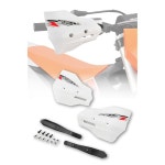 제타 레이싱 KTM HUSQVARNA 가스 XC-PRO 변환 핸드 가드, 화이트 마운트 G4715에 부착 가능 (구 부품 번호 ZE74-101 black : 그로우메이트