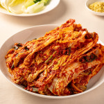 장미칼국수 국내산 겉절이 김치 1kg : 군산장미칼국수