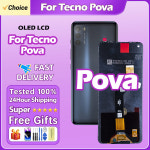 TECNO Pova LCD 디스플레이 터치 스크린 디지타이저 패널 어셈블리 교체 디스플레이, LD7 LD7j LCD, 6 8 인치 : 글로리29