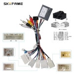 SKYFAME 자동차 와이어링  어댑터 캔버스  디코더 스바루 레거시 아웃백 포레스터 XV 크로스 스트렉 ODSBL01 16 핀 : 성유유통25