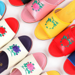 국산 실내거실화 자수 장미실내화 모음전 (10color) : 체리슈즈Cherishoes