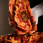 장미칼국수 국내산 겉절이 김치 1kg : 군산장미칼국수
