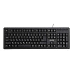 팬커 유선키보드 USB 블랙 컴퓨터 풀배열 게이밍 사무용 한글 저소음 학생 사무실 : KMSHOP