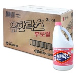 유한락스 후로랄 2L 1박스(6개입) : 두배로마트
