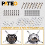 라이트개조 도구 HELLA 3R KOITO Q5 WST 25 30 인치 BIXENON BILED   나사 너트 용 어댑터 프레임 브래킷 : 신우유통322