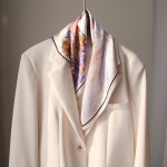 실크스카프 제레미 쁘띠 사각 고급SILK100 A1091 : LANIC U 라닉유