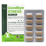 굿바이 스트레스 긴장완화 피로개선 활기찬 생활(미국 직수입) 1,300mg x 60정 : 뷰티엘린샵