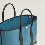 에르메스 가든 파티 30 캔버스 백 블루진 블루인디고 베르모아양 : coreART