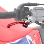 ZETA 레이싱 G5054 CRF125F 피벗 레버 세트 FP 3 핑거 포워드 리버서블 위치 무단계 조정 단조 고강도 알루미늄 합금 : 그로우메이트