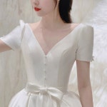 블랙 피로연 미니웨딩드레스 돌잔치 연주회 결혼식부 결혼식부원피스 머메이드웨딩드레스 : 모두몰 상회