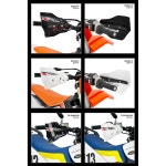 제타 레이싱 KTM HUSQVARNA 가스 XC-PRO 변환 핸드 가드, 화이트 마운트 G4715에 부착 가능 (구 부품 번호 ZE74-101 black : 그로우메이트