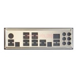 IO 쉴드 백 플레이트 블렌드, ASUS SABERTOOTH 990FX R2 0 섀시 배플 마더보드 백플레이트 I/O : 글로리33