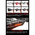 제타 레이싱 KTM HUSQVARNA 가스 XC-PRO 변환 핸드 가드, 화이트 마운트 G4715에 부착 가능 (구 부품 번호 ZE74-101 black : 그로우메이트