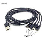 다중 충전 케이블 USB to C타입 마이크로 4in 1 : 천마산인터네셔널