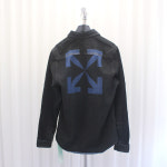 [중고명품다올] 오프화이트 애로우 오버 블랙 데님 셔츠 L사이즈 OMYD020 : 중고명품 다올 남포점