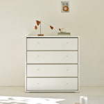 포더홈 타이디 모듈 드레스룸 서랍장 다리형 800x400x928mm, 4단, 화이트 : 포더홈
