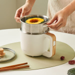 단미 라면포트 멀티쿠커 전기냄비 1L EK05 (본품+찜기 세트) : 단미공식스토어