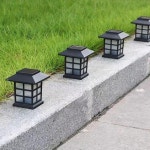 태양광 충전 정원조명 집모양 2컬러 : 생활을판다몰