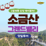 원주 소금산그랜드밸리 당일 버스투어 [부산출발] 스마일여행사 : 스마일여행사