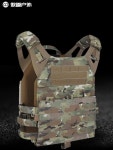 JPC 2 0 액세서리 백백 플레이트 체스트 Airsoft 멀티캠트로픽 밀리터리 BK/블랙 : 비욘딜