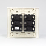 CHEIL 디노 전등 6구 3로 스위치 단로5구+3로1구 DINNO D-INNO 삼로 : J 전기조명