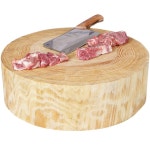 식당 닭집 도마 업소용 소나무 스테인레스 대형 우드 원목 업소용도마 정육점 가정용 미디엄 사이즈의 펜더 : zape