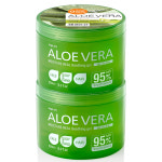 오가닉 알로에95% 수딩젤 500ml+150g/알로에베라/여름철수분+진정케어/얼굴/바디/크림/알로에 : 스킨나래