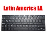 Leap T304 용 Jp.ik 미국 PO LA 노트북 키보드 영어 포르투갈어 라틴 아메리카 검정색 백라이트 없음 New : 한백모터스