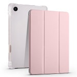 OPPO 패드 에어 10.36 2022 태블릿 케이스 연필 홀더가 있는 투명 실리콘 펀다 커버용 Coque : 한백모터스