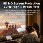 Llano 태블릿 노트북 프로젝터용 허브 Typec HDMI 2.1 디스플레이 도킹 스테이션 8K 4k60 144 165Hz 2k 컨버터 : 한백모터스