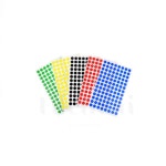 원형스티커 지름9mm 7매 동그라미라벨 어린이집스티커 : 라이프모리