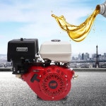 빠른출고 무료배송 4행정 15HP 420CC 가스 엔진, 모터, 9.7Kw 3600RPM OHV 가솔린, 홈 백업 및 RV 준비 : 핏트레이드10