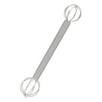 스텐304 된장머들러 휘핑스틱 20cm 거품기 달걀 계란 휘핑기 메저링 베이킹 계량스푼 : 천호통상