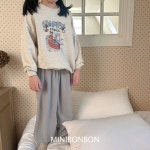 2025봄 미니봉봉 즐거운맨투맨 (XS-JL) 봄티 봄맨투맨 주니어티 남아티 여아티 3만원이상 무료배송 봄신상 유아 아기 아동복 키즈 주니어... 