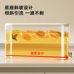 가정용 워터 디스펜서 보리차 10L 미니정수기 내추럴 식수 투명 식당 냉수통 탄산 보냉 10 블루+오렌지 -개입 [냄새 안 나게 밀봉 : 선 경 몰