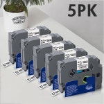 브라더 열 수축 튜브 테이프 P-터치 HSe211 호환 5PK 5.8 23.6mm : 한백모터스