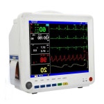 심전도 구급차 측정기 디지털 스크린 감지 검사기 심박 바이탈 표준 + 배터리 : 냥용용마켓