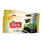 [광천김] 소문난 재래 도시락김 5g x 128봉 : 다온미니샵