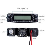 TYT TH-9800 플러스 모바일 카 라디오 50W 쿼드 트랜시버 26-33(10M) 47-54(6M) 136-174(2M)/400-480(70cm) MHz : 한백모터스