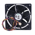 Ni12/12038 DC12V 1.65/1.6A PWM 냉각 팬 12cm 6000RPM Ant S7 4 와이어 BTC : 한백모터스